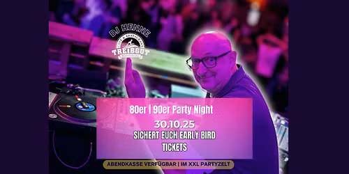 80er\/ 90er Party im Caf\u00e9 Treibgut Magdeburg