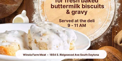 Biscuits & Gravy from Scratch at Winola Farm