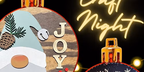 Holiday Craft Night - Choose Your Wooden Sign Craft