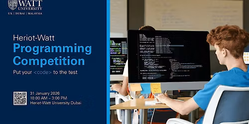 Heriot-Watt Programming Competition