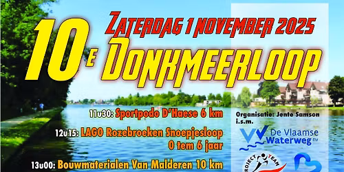 10 jaar ‘De Mooiste Halve’ / Donkmeerloop 🏃⭐️