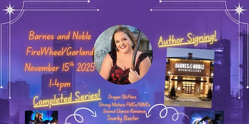 Trista Ricketts at Barnes and Noble Firewheel