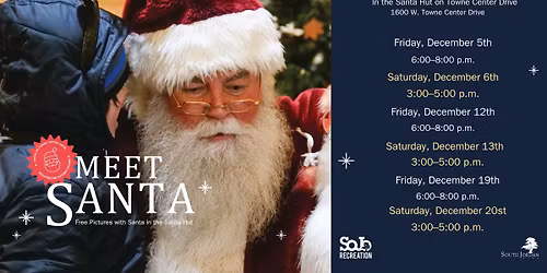 Santa on Towne Center Drive