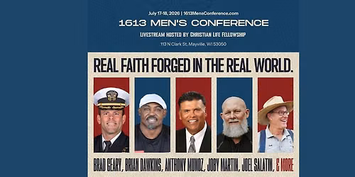 1613 Men's Conference Livestream