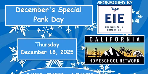 Warm Hearts, Helping Hands at Park Day~By EiE Academy & CHN