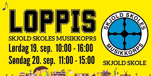 Loppemarked p\u00e5 Skjold skole