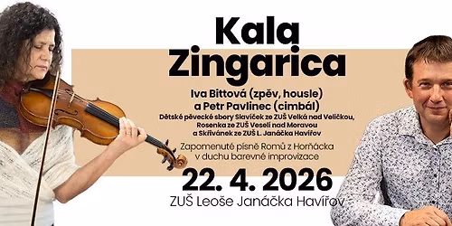 Kala Zingarica \/ Iva Bittov\u00e1 a Petr Pavlinec - koncert v Hav\u00ed\u0159ov\u011b