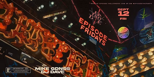 Episode Fridays Reggaeton Party