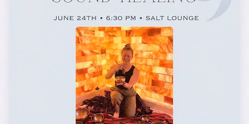 Haelen Sound Healing in The Salt Lounge