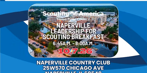 Naperville Leadership for Scouting Breakfast