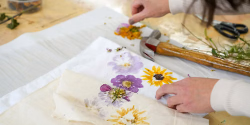 Bundle Dye and Eco Printing - Silk Scarves Workshop