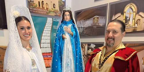 Santa Fe Fiesta Church Visitation at Cristo Rey Catholic Church 