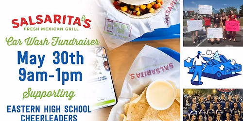 Salsarita's Car Wash Fundraiser: Supporting Eastern HS Cheerleading