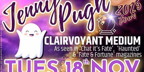 Physic evening with Jenny Pugh