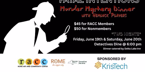 Fatal Intentions | Murder Mystery Dinner with Hemlock Players