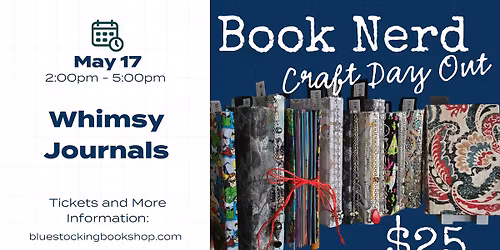 Whimsy Journal Making at Bluestocking