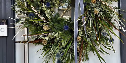 Make you own Luxury Christmas Door Wreath
