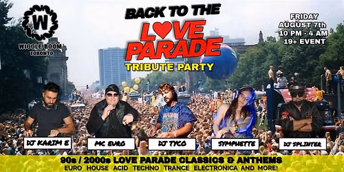 Back to The Love Parade - Tribute Party