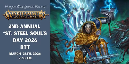 St. Steel Soul's Day 2026