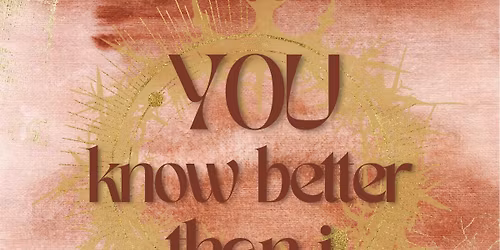 YOU know better than i - 24th Coro Cantabile Anniversary Concert