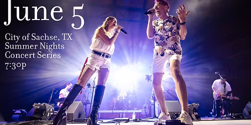 Brad Thompson Band at City of Sachse Summer Nights Concert Series