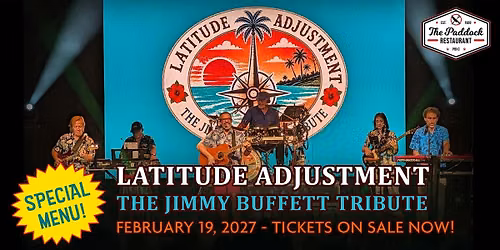 PBKC presents "Latitude Adjustment" -A Tribute to Jimmy Buffett Dinner&Show