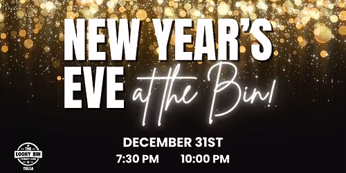New Year's Eve @ The Loony Bin Comedy Club -- Tulsa