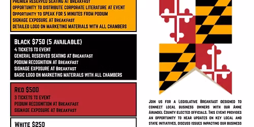 Multi Chamber Legislative Breakfast