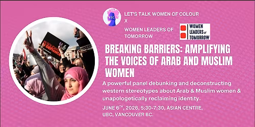 Breaking Barriers: Amplifying the Voices of Arab and Muslim Women