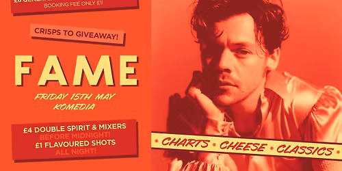 FAME \/\/ CHEESE, CHARTS, CLASSICS, 400 SPACES ON THE DOOR!