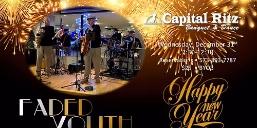 Faded Youth at Capital Ritz New Year\u2019s Eve