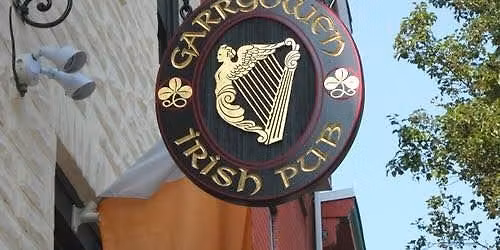 Neil and Shannon at the GO (upstairs Garryowen Irish Pub)