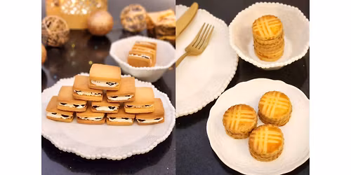 Rum Raisins Sand Cookies & Breton Cookies