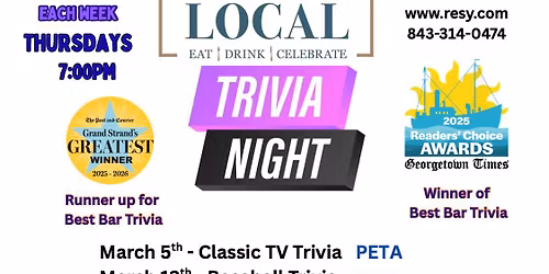 Thursday night Trivia Year Five: Music & The Movies Trivia!