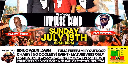 I Love Reggae !! I Love Soca !! Live Music By Impulse Band