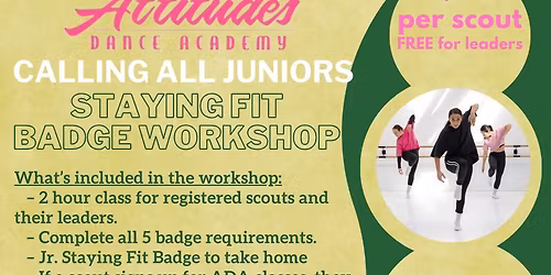 Girl Scout Junior Staying Fit Badge Workshop