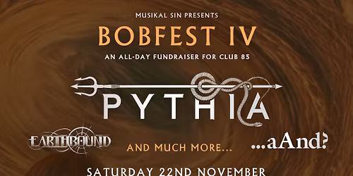 Bobfest 4 (a metal\/alt all-day fundraiser for Club 85)