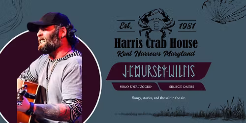 J. Coursey Willis Solo | Unplugged at Harris Crab House (Fri Dec 5)