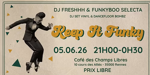SOIR\u00c9E KEEP IT FUNKY#8