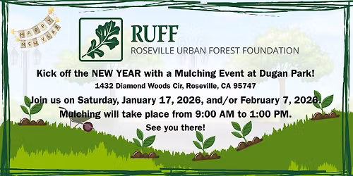 2026 Mulching Events at Dugan Park-1\/17\/26 and\/or 2\/7\/26