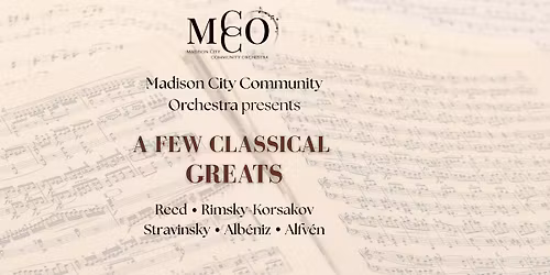 A Few Classical Greats Concert