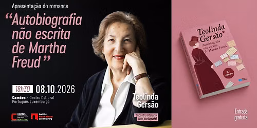 Apresenta\u00e7\u00e3o do romance "Autobiografia n\u00e3o escrita de Martha Freud"