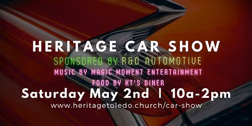 Heritage Church Annual Car Show