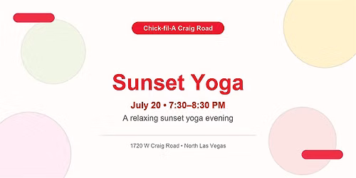 Sunset Yoga