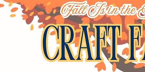 Fall is in the Air Fair!