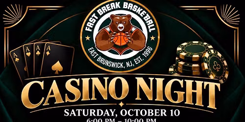 Fast Break Basketball Casino Night
