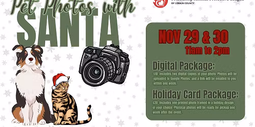 Pet Photos with Santa