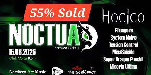 NOCTUA | 15.08.26 - K\u00f6ln, Club Volta