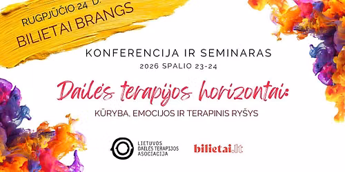 LDTA konferencija "Dail\u0117s terapijos horizontai"