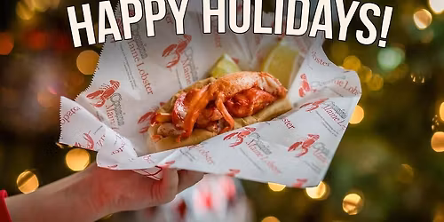 Cousins Maine Lobster at Christmas on Broadway in Lubbock